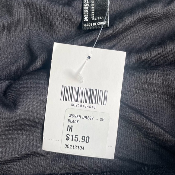 NWT Forever 21 Black cocktail Lace Dress with off shoulder sleeves Size M - Picture 6 of 8